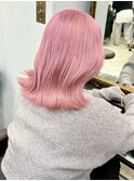 ブリーチカラーくびれミディ