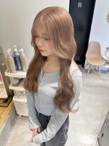 ノラ ウメダ(NORA UMEDA)&nbsp;【chiaki】milktea beige/ハイトーン