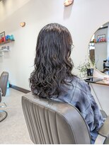 フルーノヘア 八幡駅(Hulu-no.hair)&nbsp;ナチュラルカールパーマ