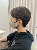 MEN'S HAIR/サーフカール／刈り上げセンターパート/伊勢崎