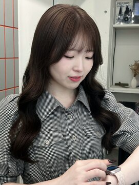 ペレ 渋谷(PELE) ミディアムヘア/暗めカラー/グランマッシュ/渋谷