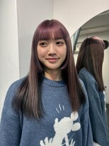 アオ(AO。)&nbsp;ピンクカラー/ピンクパープルカラー/カシスレッド/ハイトーン