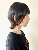 モリオフロムロンドン 松戸店(Morio from London)&nbsp;【morio松戸 アイダ】黒髪ウルフミディアムウルフウルフレイヤー