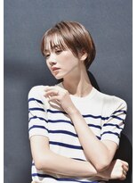 ウィローズ(WILLOW'S)&nbsp;大人可愛い20代30代40代黒髪前下がりショートボブ丸みショート◎