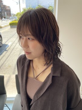 オシャマ ヘアー サンク 二川店(Oshama hair CinQ5) ミディアムパーマ