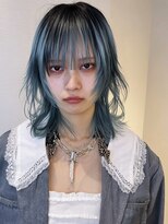 ネハス 名古屋栄店(nehus.) ウルフカット/レイヤーカット/ブリーチカラー/ダブルカラー