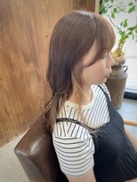 コモレビ(komorebi)&nbsp;【山本智文】インナーカラーベージュレイヤーカット