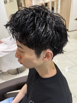 アッシュ 浦安店(Ash) スパイキーショート×ツイストスパイラルパーマ