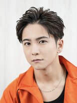 ベーア(Bar) 短髪オールバック刈り上げジェントルアップバング