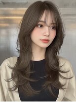 サロンドアイ(salon de i)&nbsp;柔らかレイヤー × モカブラウン