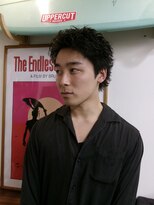 ランディ(RANDY)&nbsp;メンズスパイキーショートパーマ