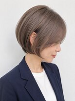 ソレイユカラー トヨカワ(SOLEIL COLOR TOYOKAWA)&nbsp;ショートボブ前下がりショート立体感ハイライトグレージュ