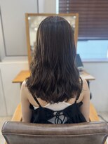 リトル ソルト 渋谷(little×salt)&nbsp;ミックスパーマロングパーマ伸ばしかけヘア