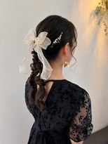 アイノワ 泉佐野店(ainowa)&nbsp;リボン編みおろしアレンジ