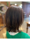デザインカラーハイライト活かして、自然な立体感を9.8
