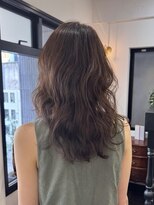 パレータ(PALETA)&nbsp;カーキベージュの柔らかセミディ