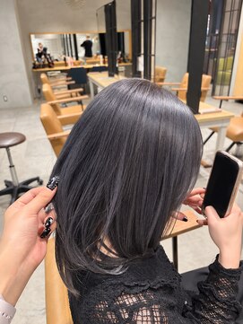 エル バイ ゼノン ビューティー(L by ZENON BEAUTY) ハッシュカット/グレージュ/天王寺/阿倍野