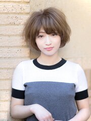 【hair make Marge】フラッフィーボブ