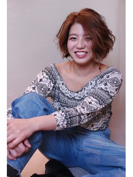 ライズ ヘア ブランド 豊中店(RISE HAIR BRAND) 『RISE HAIR BRAND豊中 楊川』大人カジュアルボブ