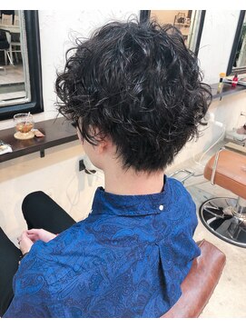 エトネ ヘアーサロン 仙台駅前(eTONe hair salon) 《eTONe》イケメンパーマ