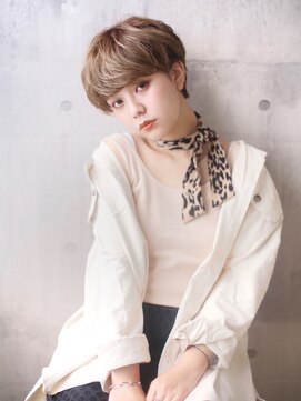 ジルバイジアン(JILL by GIEN) くせ毛風カール♪マッシュショート @タナカ