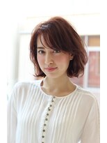 ノーヴェ(Nove)&nbsp;３０代～40代にオススメ　ピンクアッシュ×ソフトボブ