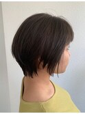 【Gree小川真由美】ショートボブ*アッシュブラウン*グレージュ