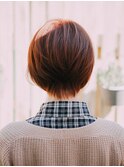 美シルエットナチュラルショートボブ