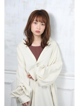 シェルベアー(Shell Bear) 【shellbear 銀座】大人ナチュラル外ハネミディ