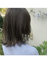 ホーム(HOME)&nbsp;グレージュ　レイヤー　ミディアム