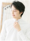 ビジカジ◎黒髪ニュアンスマッシュアンニュイ ヘアC