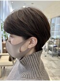 ショートマッシュボブ【30代/40代/髪質改善/パーマ】H