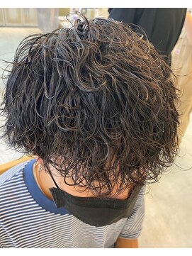 クレア 下北沢(CREA) メンズ波巻きスタイル