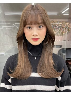 ロンド マーレ 天神大名店(Lond mare) カットカラートリートメント顔周りスタイル福岡