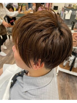 アレンジヘアー(aRe:nge HAIR) メンズナチュラルポイントパーマ