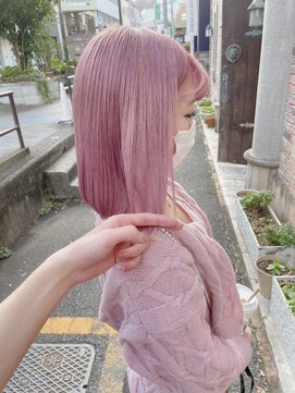 ワンズミラー 立川(ONE'S MIRROR) チェリーブラウン/イメチェン/美肌カラー[立川駅/ケアブリーチ]