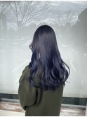 ダークラベンダー×髪質改善トリートメント