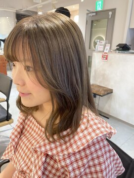 キャンバス バイ ネオリーブ 横浜西口(Canvas by neo.) 赤み消し　ハイライト　ミルクティーベージュ 【miku】