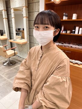 シンス(Since) フィットするボブとフロントデザイン