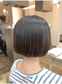 前髪/マチルダボブ/ピンクベージュ/インナーグレージュ/福原遼華