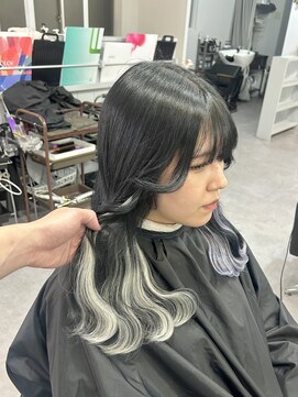 シェイロ(Cielro) エクステで出来るインナーカラー/デザインエクステ