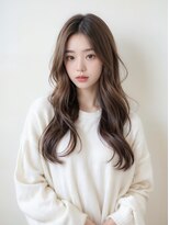 リゾナビューティーパーク (Rezona Beauty Park)&nbsp;モテ髪　ロングリバース韓国ヘア