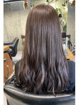 シェル 吉祥寺(shell) グレージュカラー/ボブウルフ/黒髪/ココアベージュ