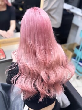 ラピス 福岡天神店(Lapis) ペールピンク/ミニウルフホワイトグレージュチェリーブラウン