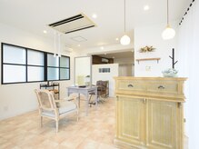 かわいい落ち着いた雰囲気の店内で、プライベート空間を堪能