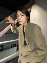 メンズ韓国ヘア
