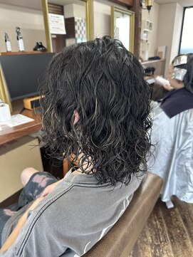 アート(art) メンズロング/メンズミディアム/スパイラルパーマ