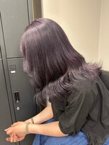 ベレーザ 渋谷(BELEZA)&nbsp;8878髪質改善ベビーピンクパープルブラック艶髪レイヤーロング