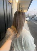 ◎バレイヤージュパールベージュ◎