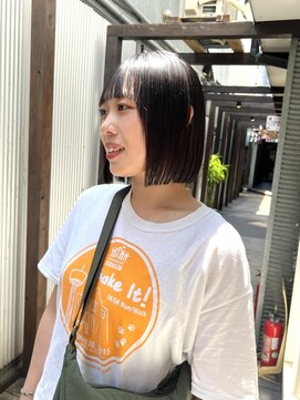 ウーフ(U-fu) ぱつっとボブ/ストレートボブ/ミニボブ